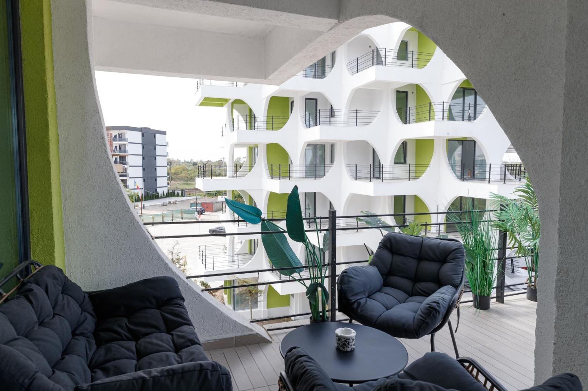 Grazzia Deluxe Apartments Năvodari Extérieur photo